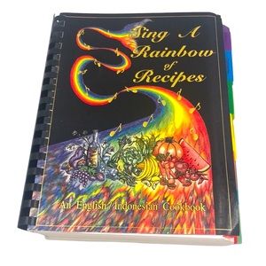 Sing A Rainbow of Recipes Book